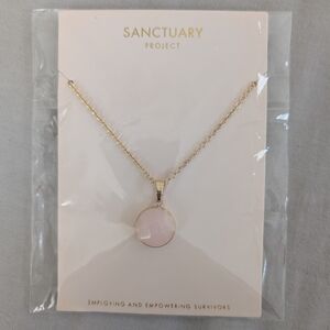 Gold and Pink Necklace